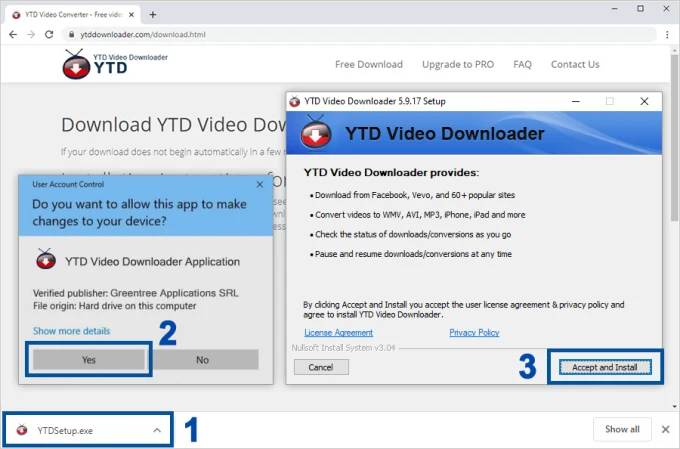 YTD Video Downloader PRO 9.8.7 Crack & License Key İndirmek