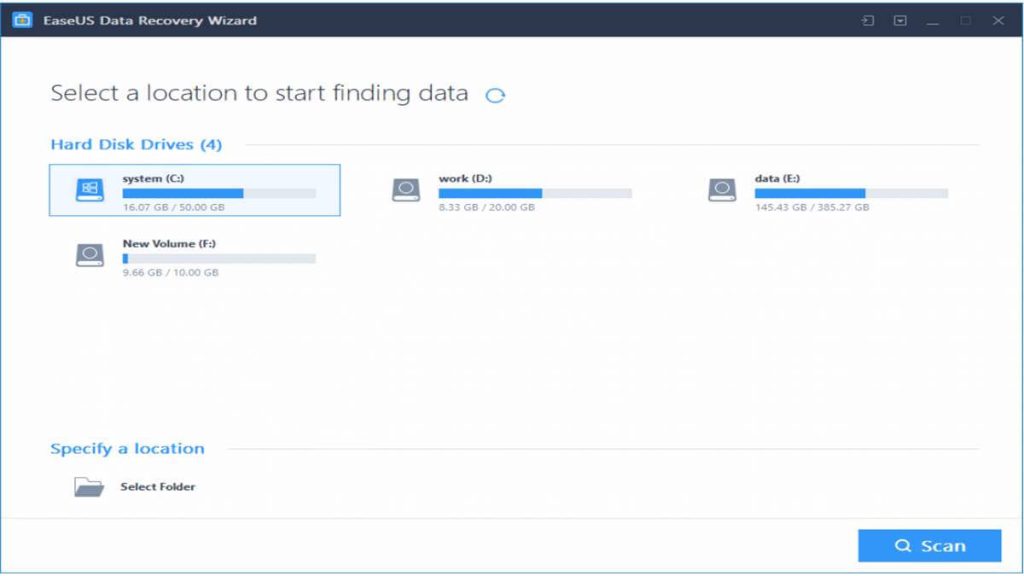 EaseUS Data Recovery Wizard Crack