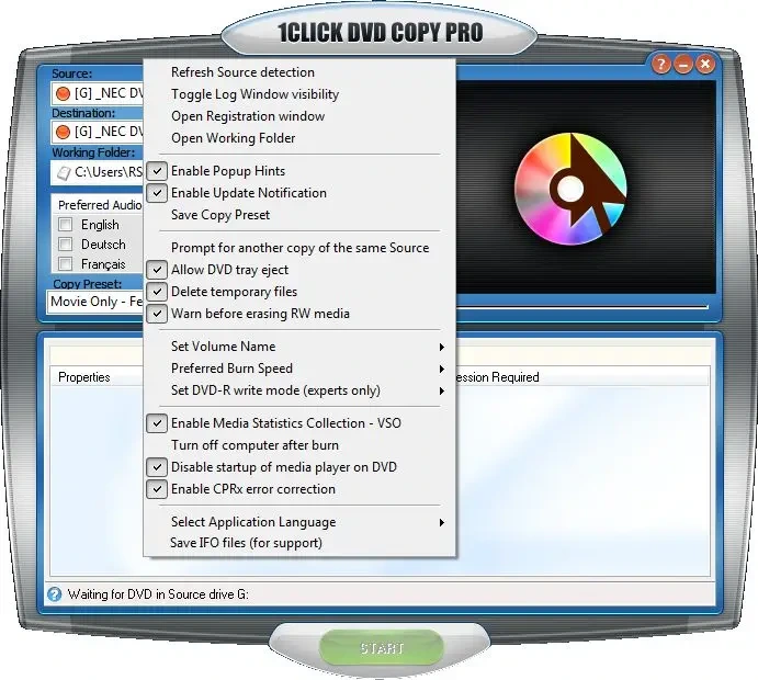 1click dvd copy pro download for pc