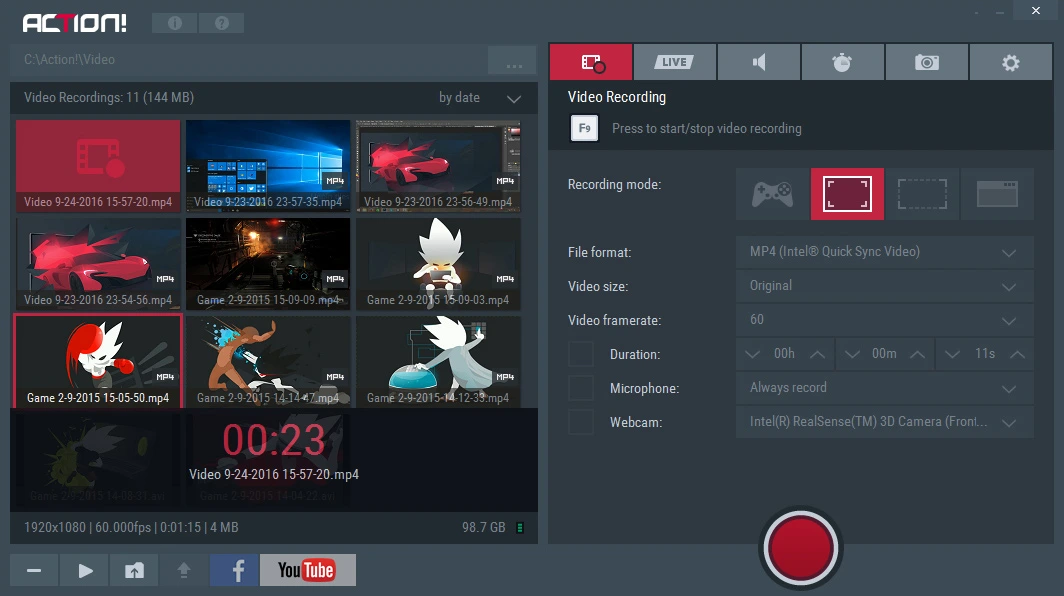 Action download for pc