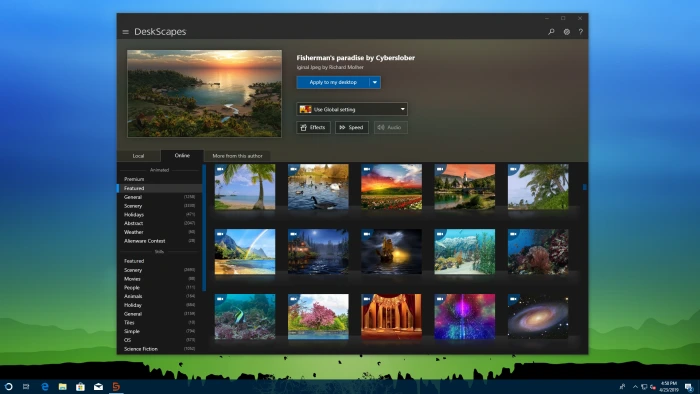 Deskscapes download
