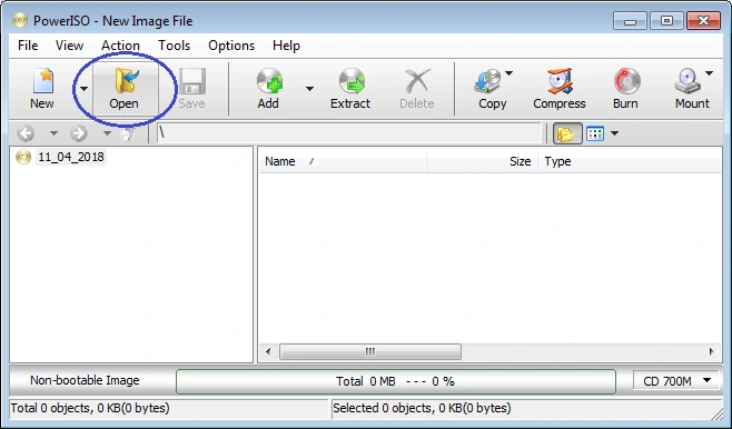 Power ISO 32-bit old version