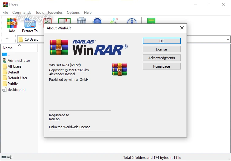 WinRAR free download 64 bit