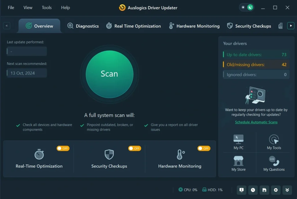 Auslogics Driver Updater Crack