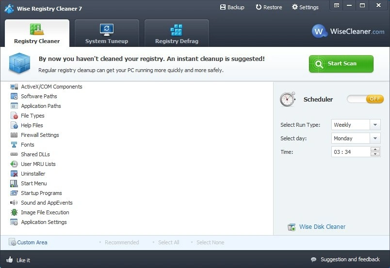 Wise Registry Cleaner Pro Crack