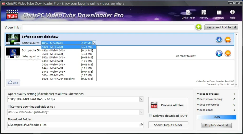 ChrisPC VideoTube Downloader Pro Crack